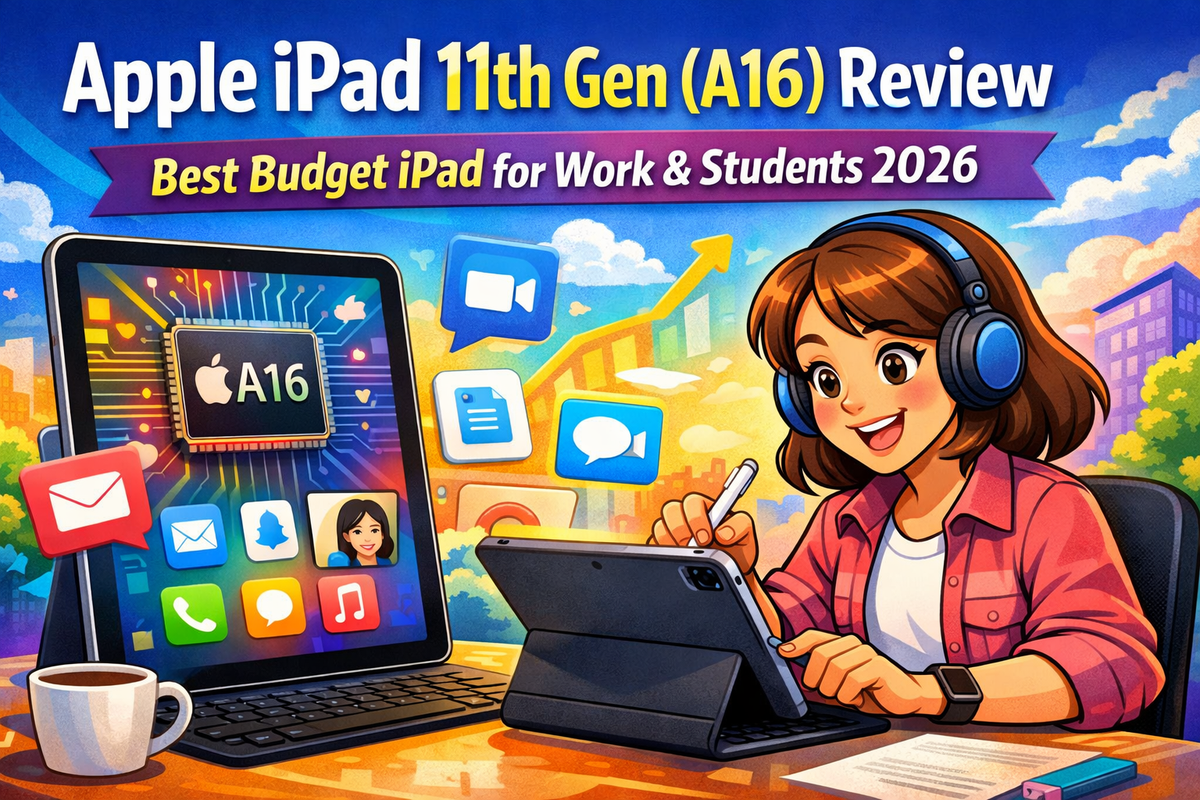 Apple iPad 11th Gen (A16) Review – Best Budget iPad for Work & Students 2026